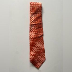 Louis Dell’Olio Red Dog Silk Tie